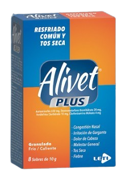ALIVET PLUS GRANULADO SOBRE X 8 LETI