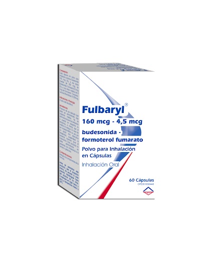 FULBARYL 160 MCG - 4.5 MCG X 60 CAP P/ INHALAR LETI