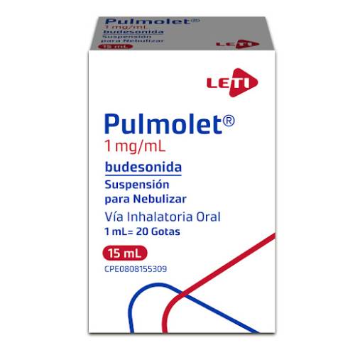PULMOLET SOL NEBULIZAR 1 MG X 15 ML LETI