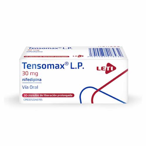 TENSOMAX L.P 30 MG X 30 CAP  LETI