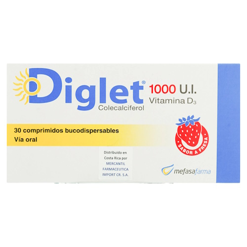 DIGLET 2000 UI X 30 COMP LETI