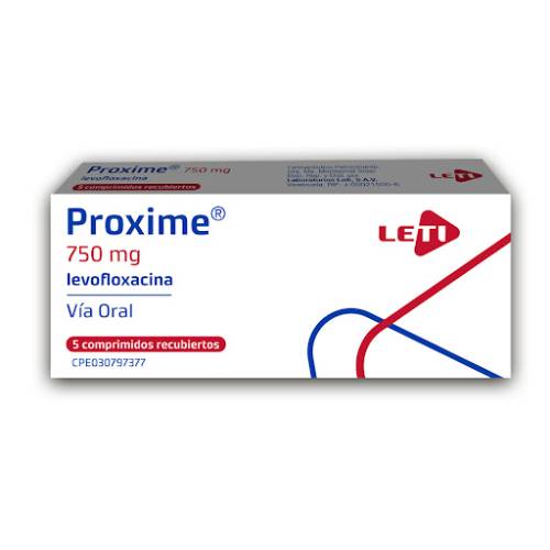 PROXIME 750 MG X 5 COMP LETI