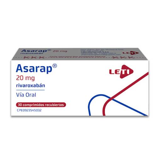 ASARAP 20 MG X 30 COMP LETI