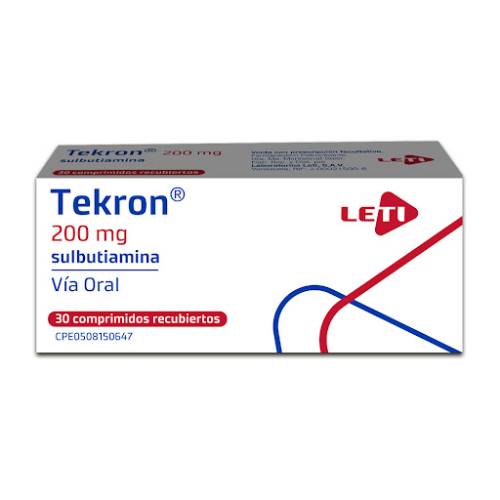 TEKRON 200 MG X 30 COMP LETI