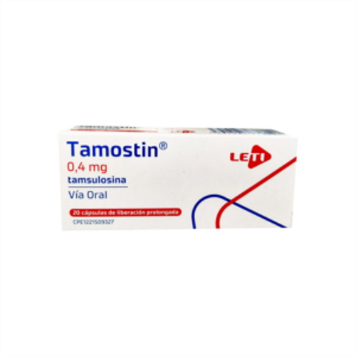 TAMOSTIN LP 0.4 MG X 20 CAP LETI