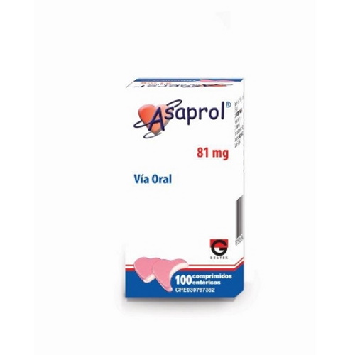 ASAPROL 81 MG X 100 COMP LETI