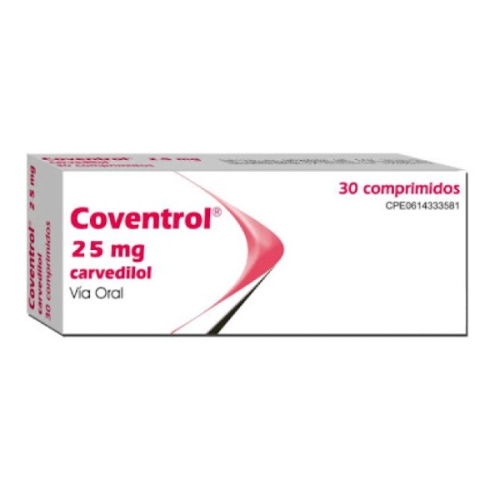 COVENTROL 25 MG X 30 COMP LETI
