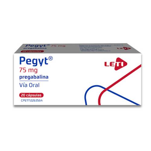 PEGYT 75 MG X 20 CAP LETI