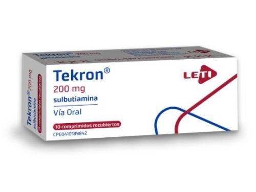 TEKRON 200 MG X 10 COMP LETI