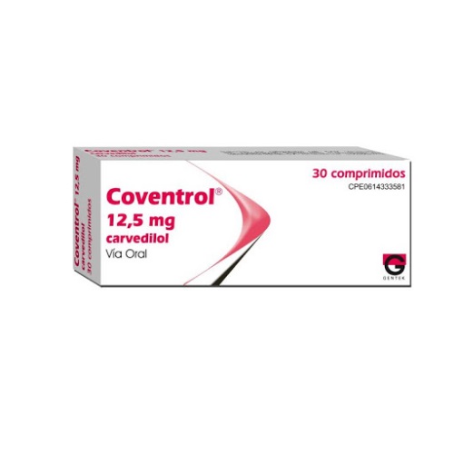 COVENTROL 12.5 MG X 30 COMP LETI
