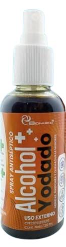 ALCOHOL YODADO SPRAY X 120 ML BIOFARCO