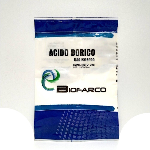 ACIDO BORICO 20 GR X 1 SOBRE BIOFARCO