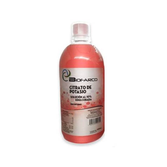 CITRATO DE POTASIO 10% 500 ML BIOFARCO
