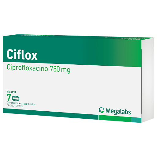 CIFLOX 750 X 7 COMP MEGALABS