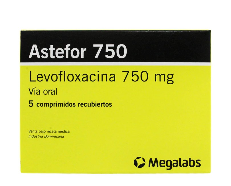 ASTEFOR 750 MG X 5 COMP REC MEGALABS