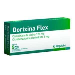 DORIXINA FLEX 125 MG X 5 COMP MEGALABS
