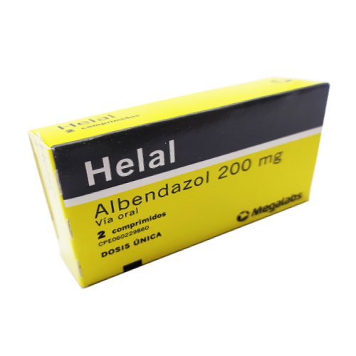 HELAL 200 MG X 2 COMP MEGALABS