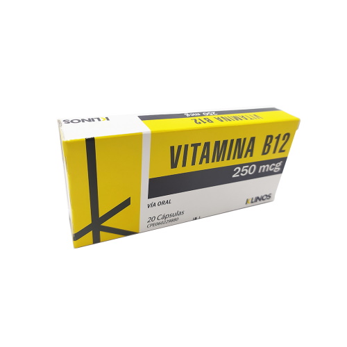 VIT B12 250 MCG X 20 CAP MEGALAB