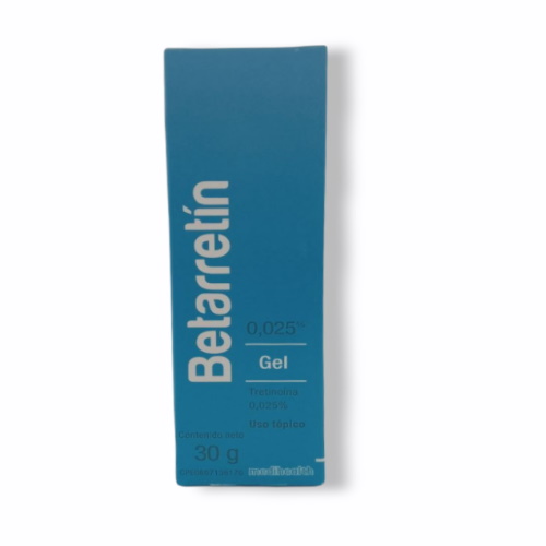 BETARRETIN GEL AL 0.025 X 30GR MEGALABS