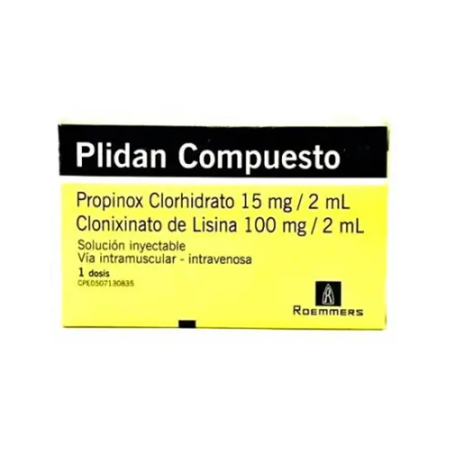 PLIDAN COMPUESTO AMP 100/15MG I.V.I.M X 1 MEGALABS