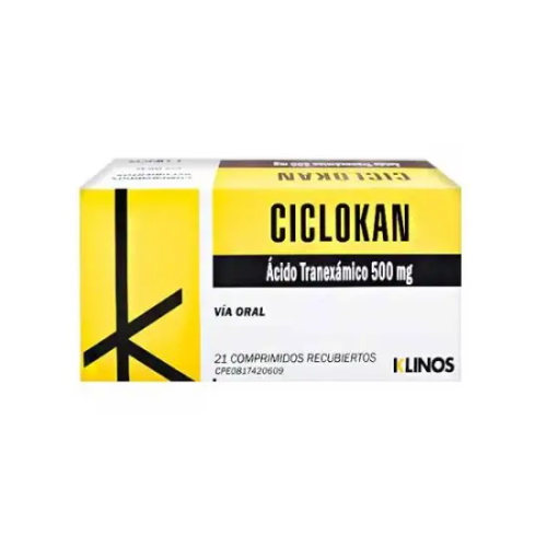 CICLOKAN COMP REC 500 MG X 21 MEGALABS