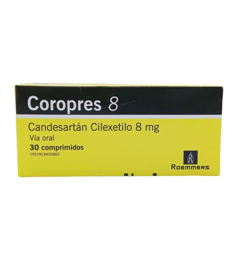 COROPRES 8 MG X 30 COMP MEGALABS