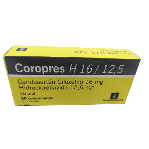 COROPRES H 16 MG / 12,5 MG X 30 COMP MEGALABS