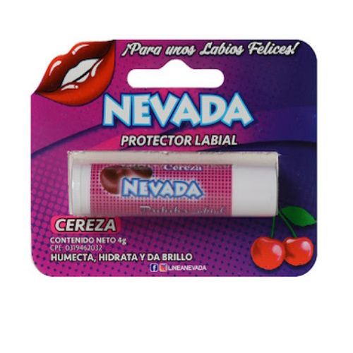 NEVADA PROTECTOR LABIAL CEREZA