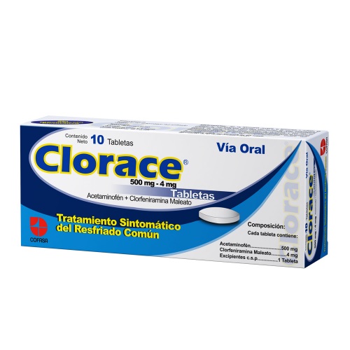 CLORACE X 10 TAB COFASA
