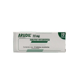 ARUDIL 15 MG X 10 TAB REC FARMA