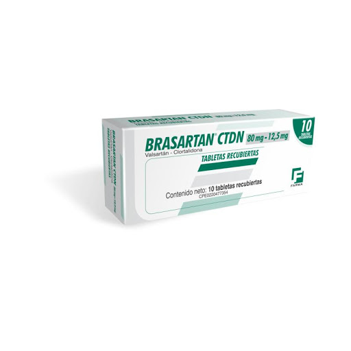 BRASARTAN CTDN 80/12.5 MG X 30 TAB FARMA