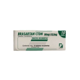 BRASARTAN CTDN 80/12.5 MG X 10 TAB FARMA