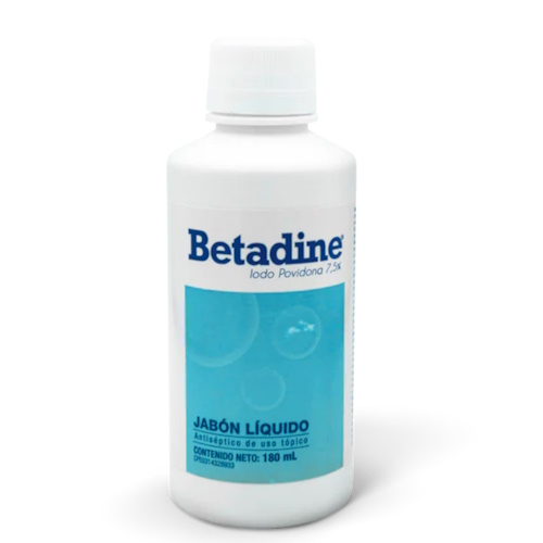 BETADINE JABON LIQUIDO X180ML FARMA