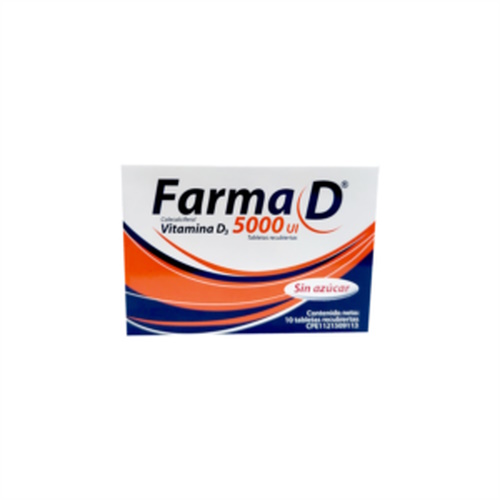 FARMA D 5000 UI D3 X 10 TAB FARMA