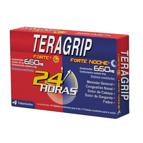 TERAGRIP FORTE 24 HRS X 14 TAB FARMA