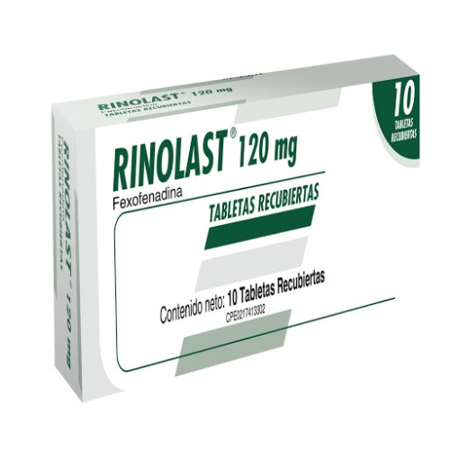 RINOLAST 120 MG X 10 TAB FARMA