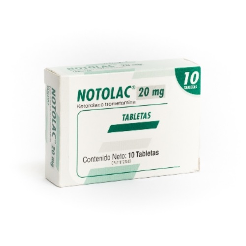 NOTOLAC 20 MG X 10 TAB FARMA