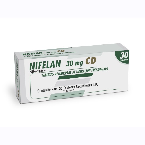 NIFELAN CD 30 MG X 30 TAB LP