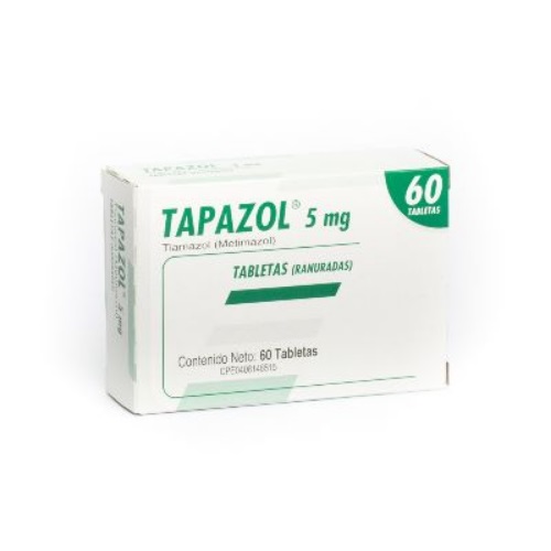 TAPAZOL 5 MG X 60 TAB FARMA