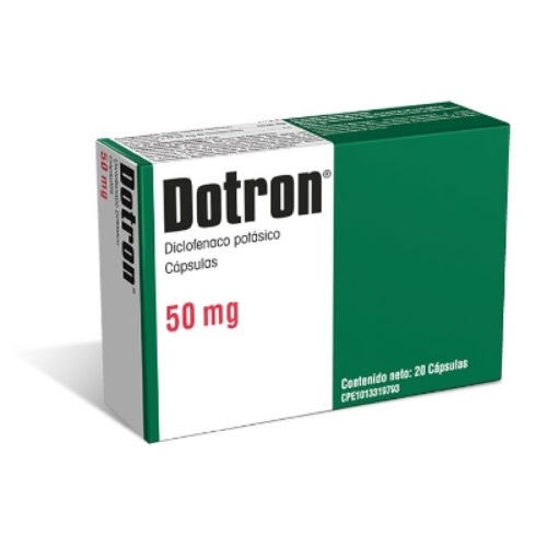 DOTRON 50 MG X 20 CAP FARMA