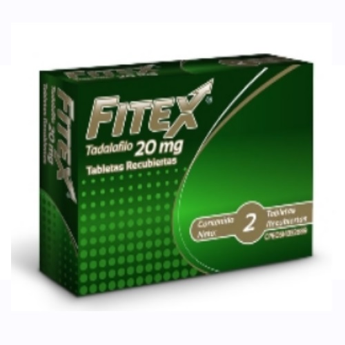 FITEX 20 MG X 2 TAB REC FARMA
