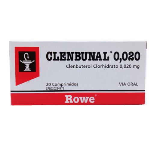 CLENBUNAL 0,02 MG X 20 COMP MEGALABS