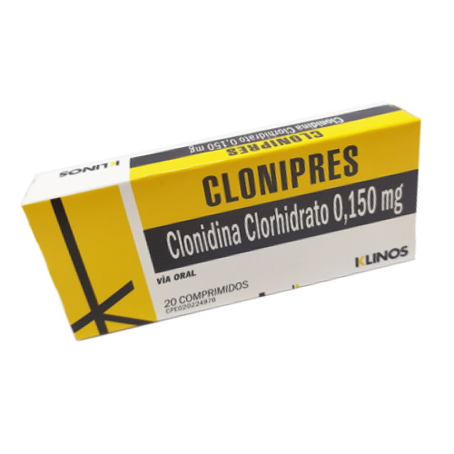 CLONIPRES 0,150 MG X 20 COMP MEGALABS