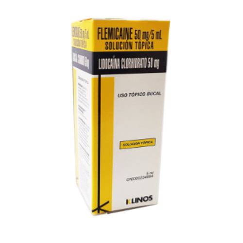 FLEMICAINE SOL TOPICO BUCAL X 5ML KLINOS MEGALABS