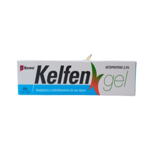 KELFEN GEL TOP 2,5% X 30 GR MEGALABS