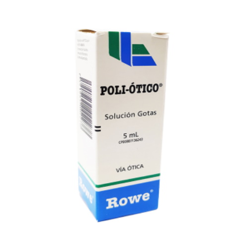 POLI OTICO GOTAS X 5 ML MEGALABS