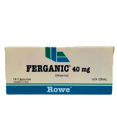 FERGANIC 40 MG X 14 CAP MEGALABS