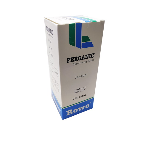 FERGANIC FOLIC JRBE 40/360 X 120 ML MEGALABS