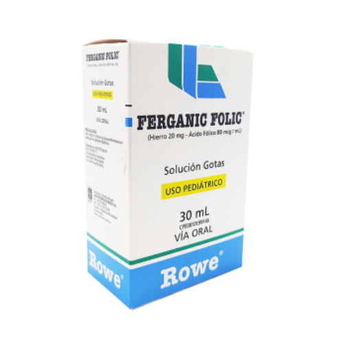 FERGANIC FOLIC GOTAS X 30 ML MEGALABS