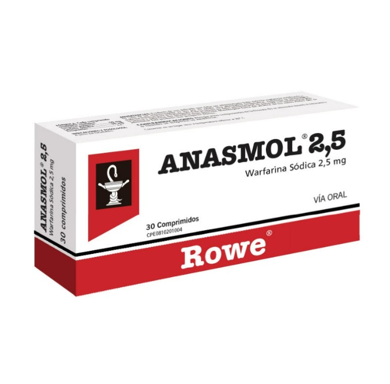 ANASMOL 2,5 MG X 30 COMP MEGALABS